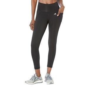 NWT Adidas 7/8 Leggings Tight Fit New Medium $55 Waist 24.25” 28” Inseam 23”